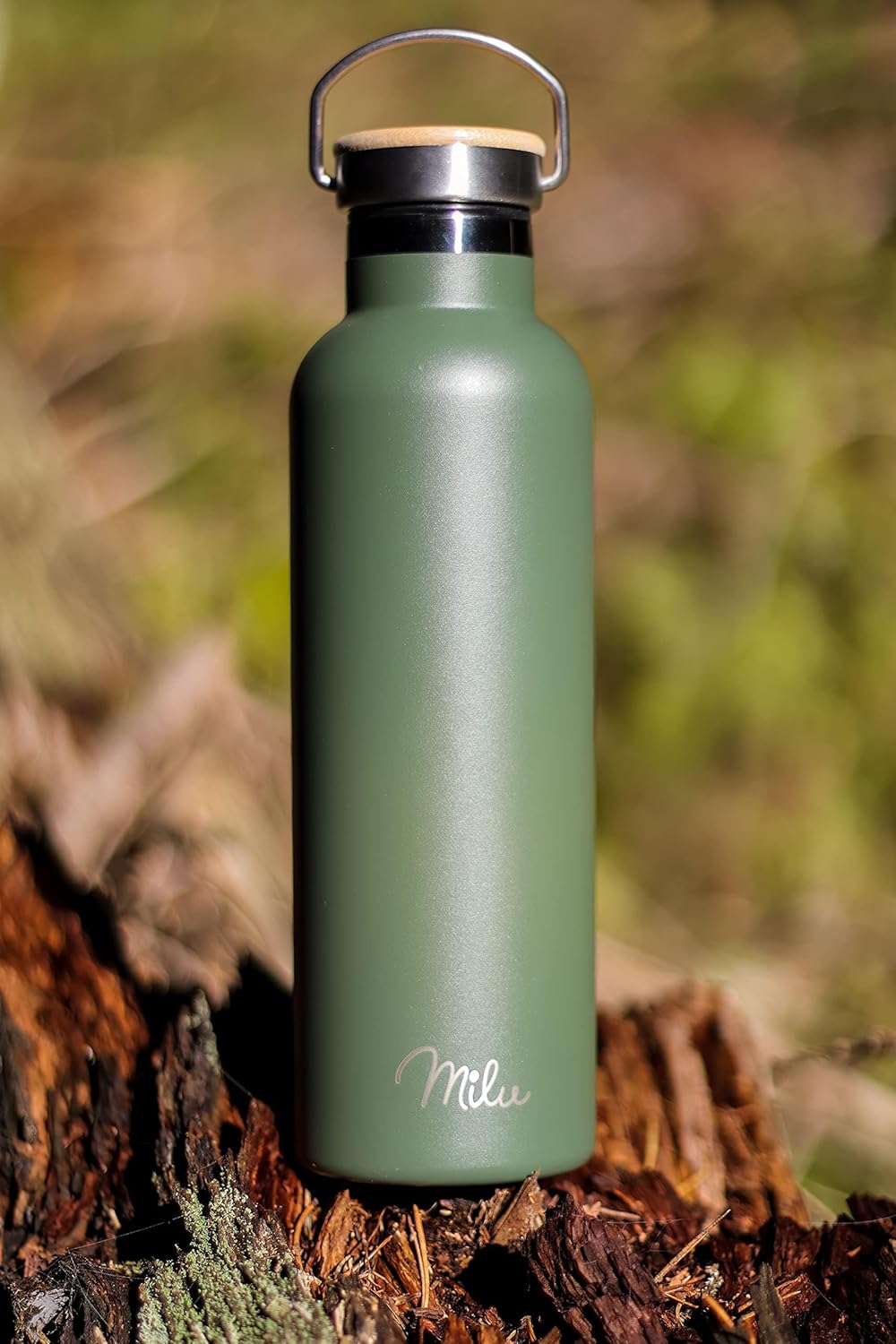 Neoprentasche für Milu Edelstahl Trinkflasche 350ml, 500ml, 750ml, 1000ml (T6)