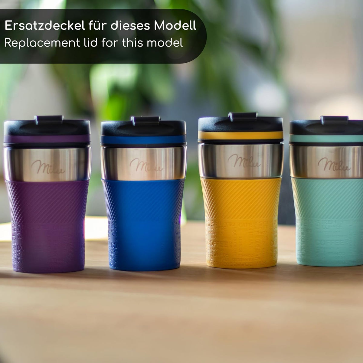 Ersatzdeckel für Milu Thermobecher 210ml 300ml