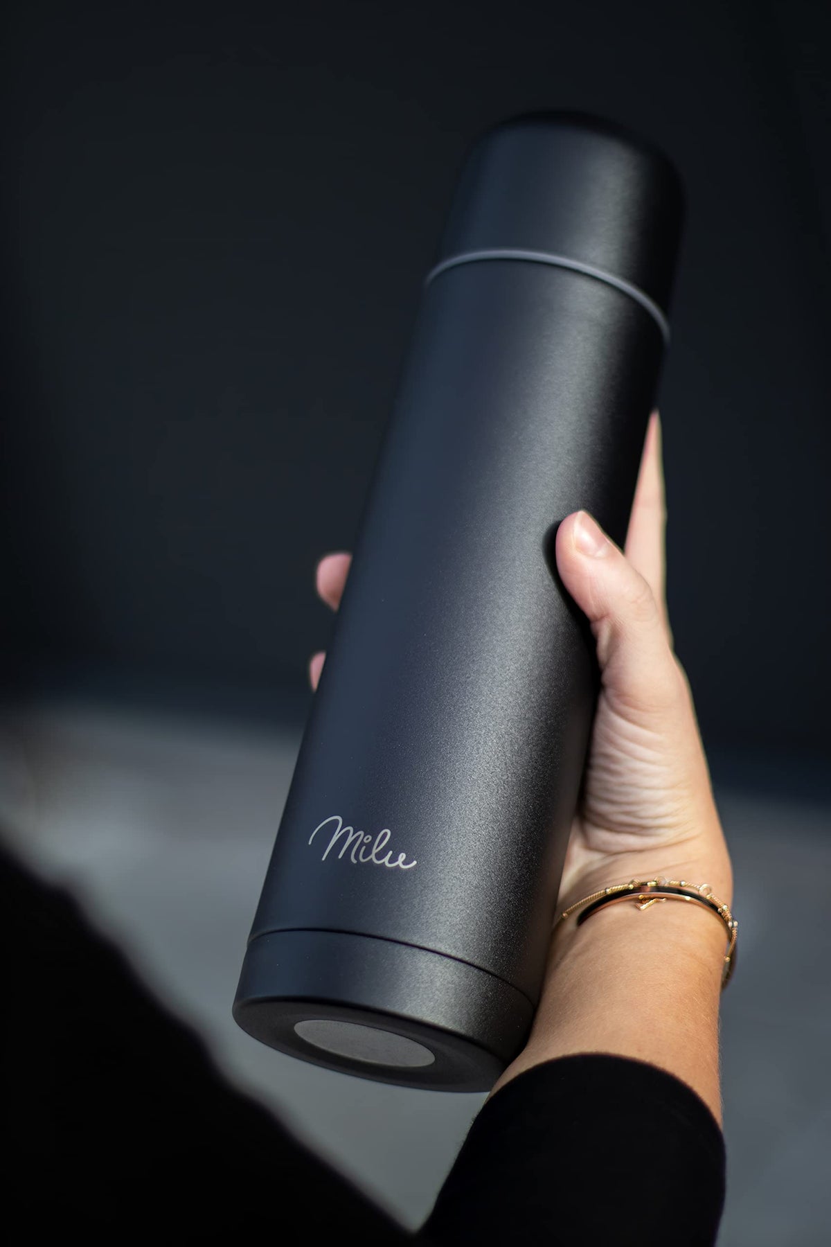 Milu Thermosflasche Thermoskanne Isolierflasche 1L, 750ml, 500ml