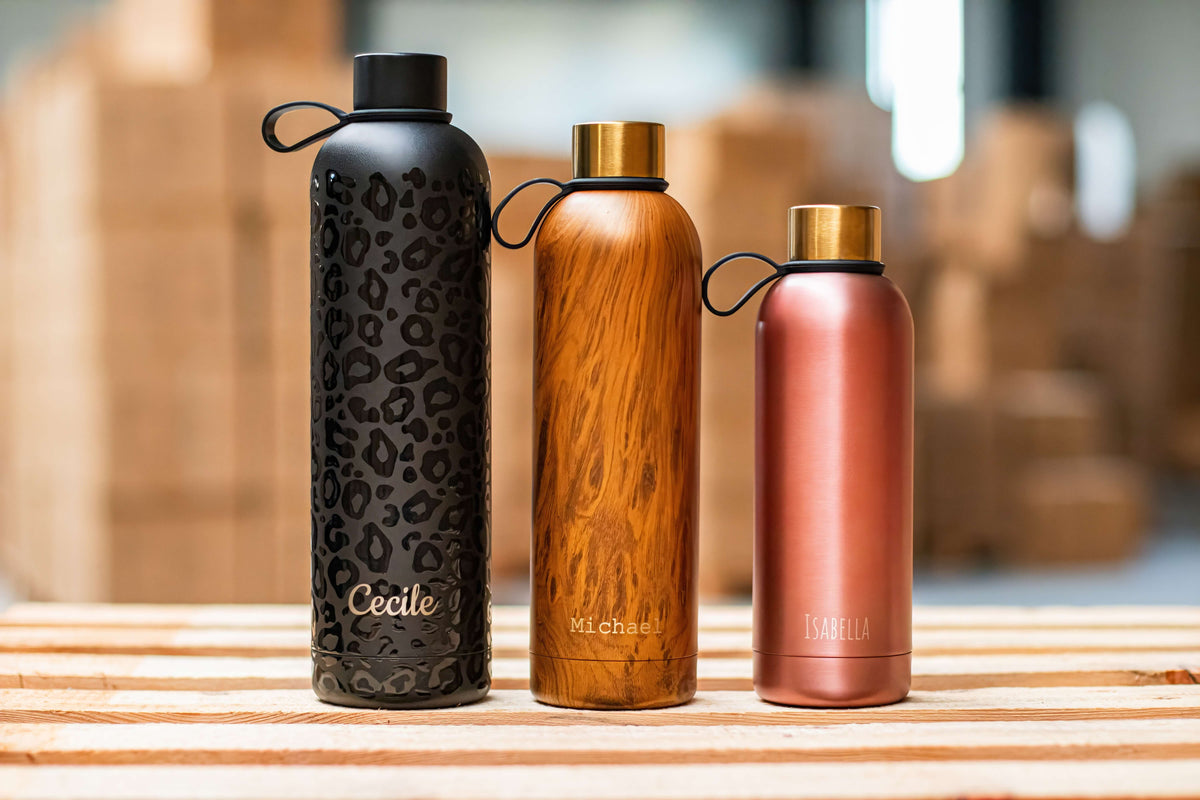 Thermoflasche T9 500ml, 750ml, 1000ml personalisiert