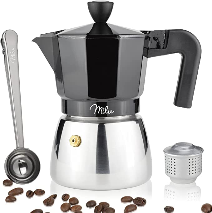 Espressokocher Induktion geeignet 3 - 9 Tassen
