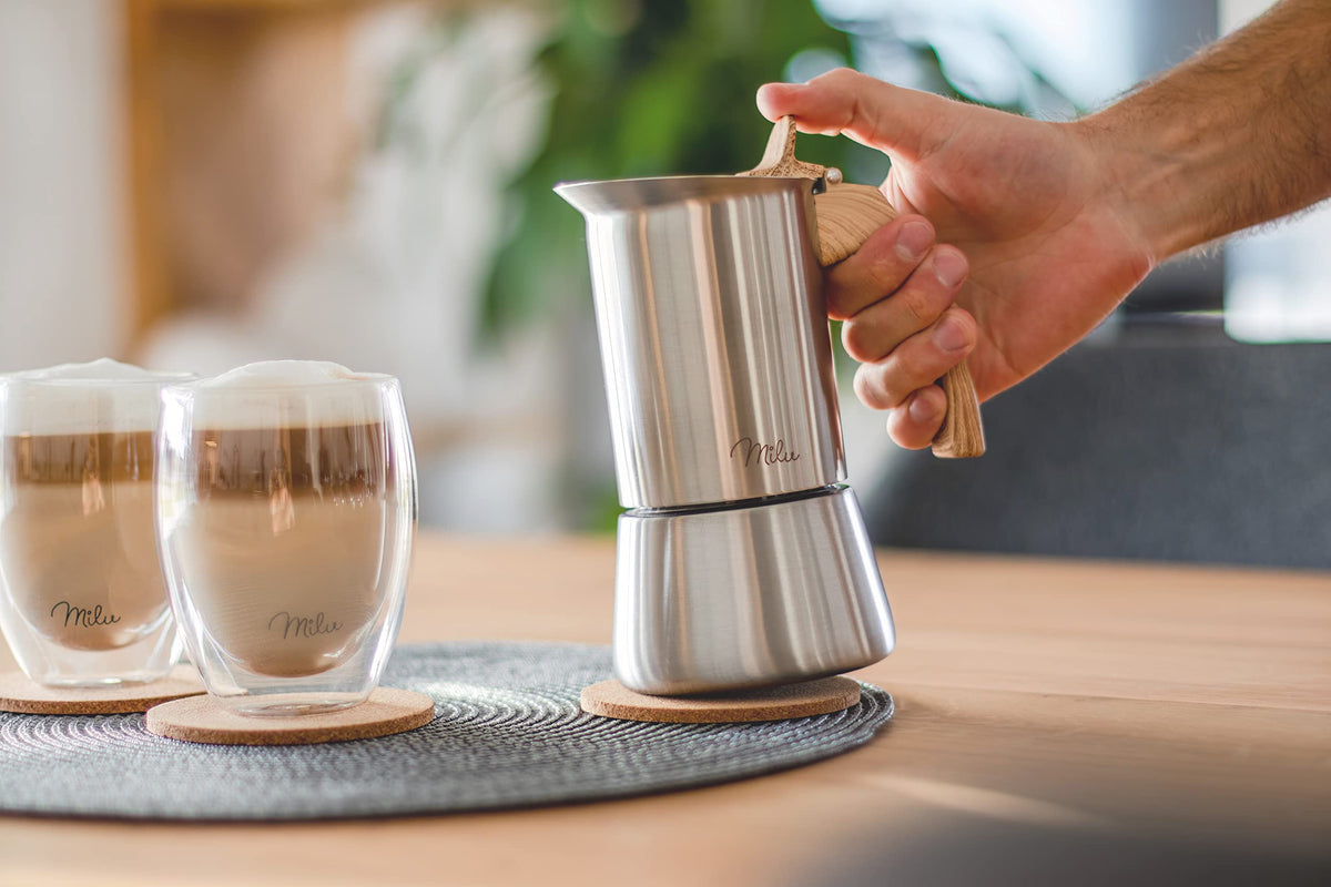 Espressokocher Induktion geeignet personalisiert