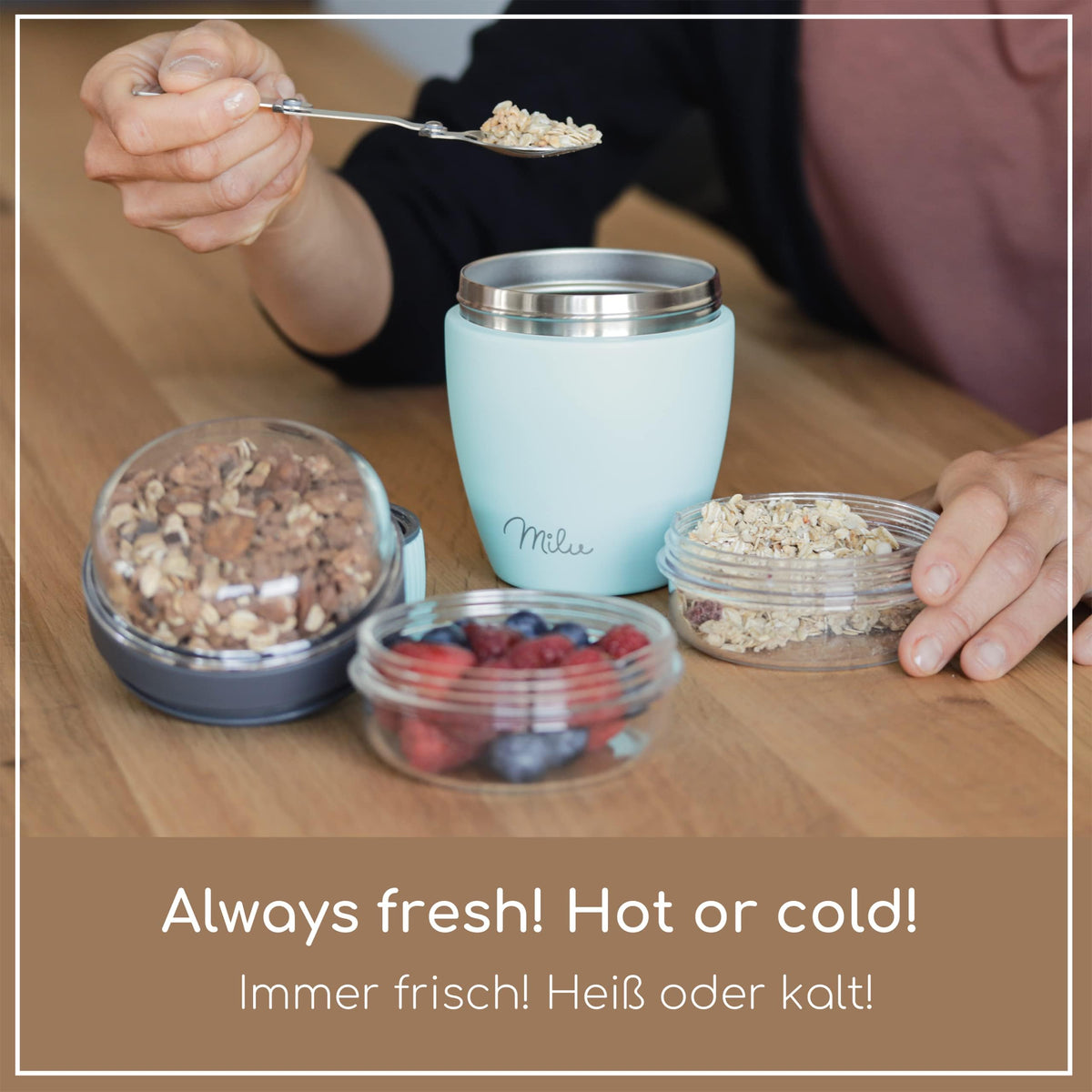 Müslibecher 400ml personalisiert