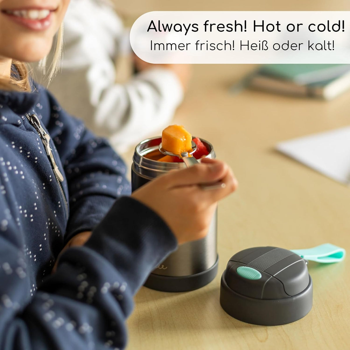 Milu® Thermobehälter für Essen Kinder (300 ml)